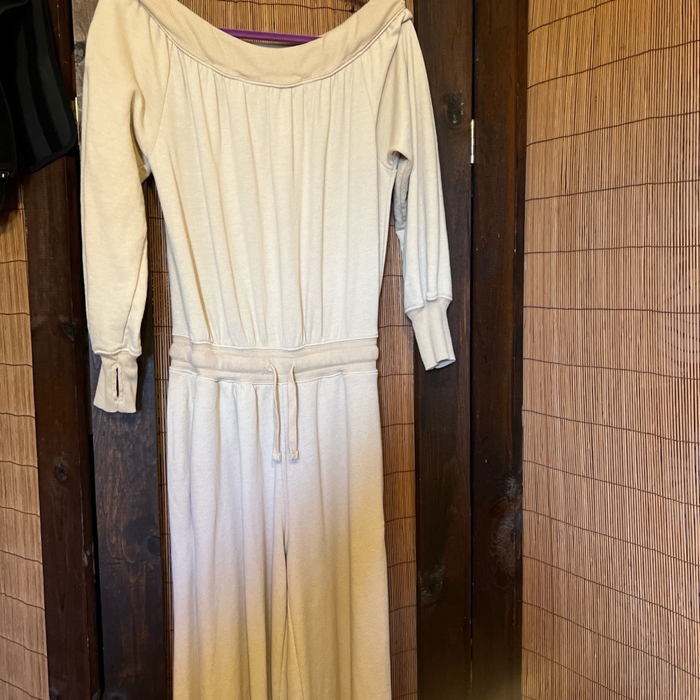 Elegant Cream Jumpsuit